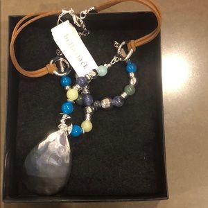 Bella Jack Leather - Beaded Necklace (NEW)